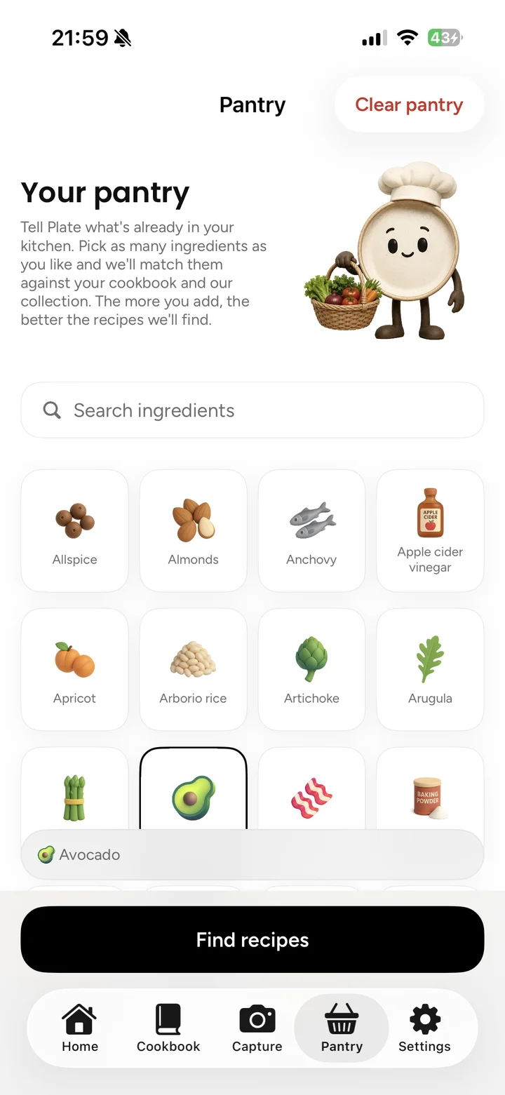 Cook with what's already home.